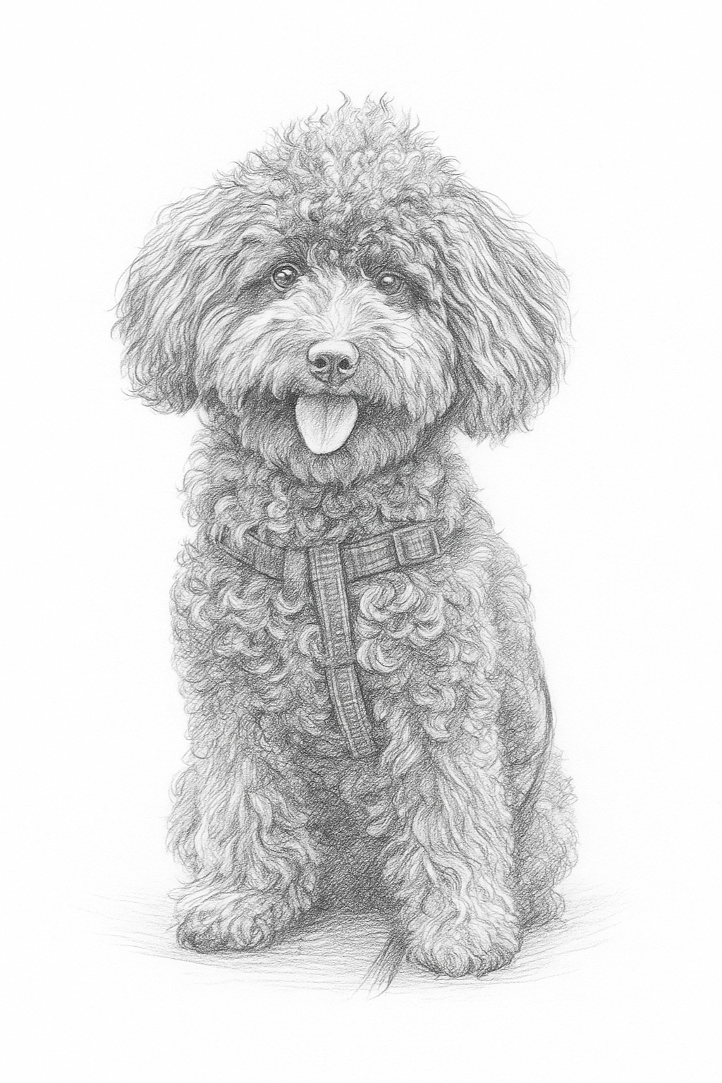 Traditional Pet Portrait – Classic Style